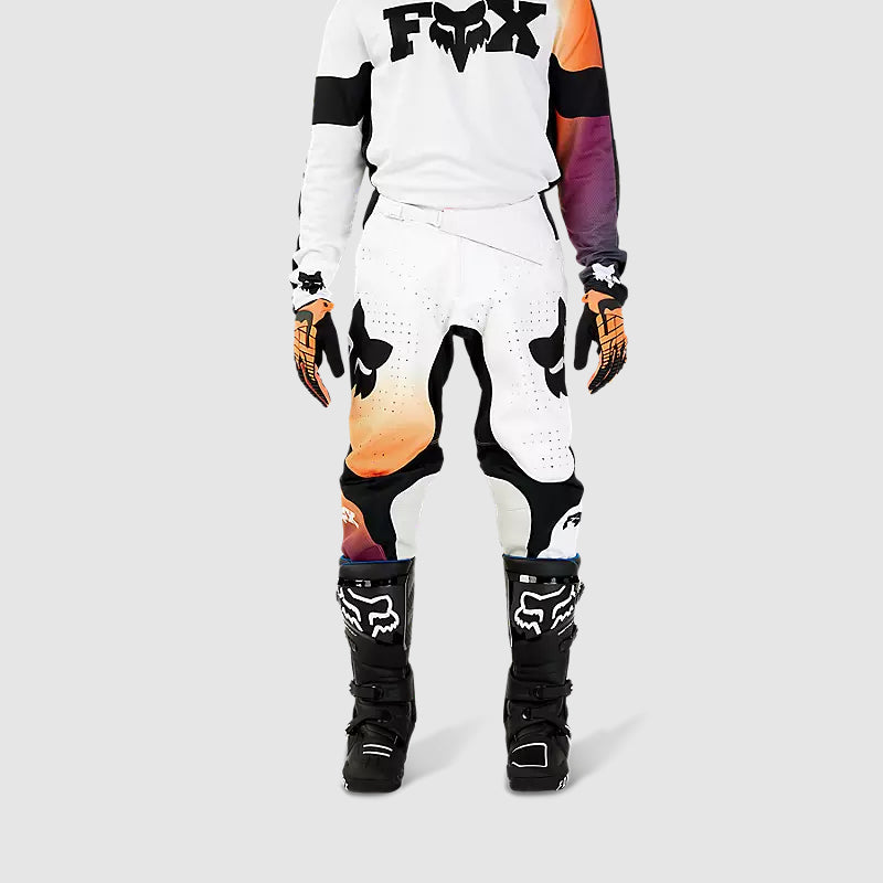 Pantalon Moto 360 Streak Blanco Fox - Rideshop
