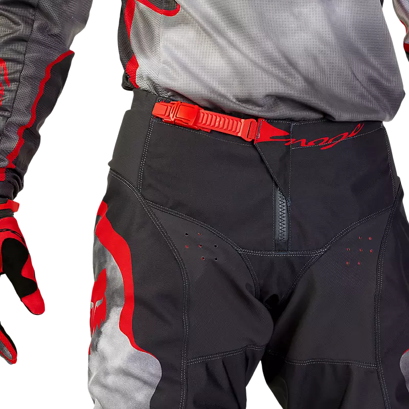 FOX Pantalon Moto 180 Atlas Gris/Rojo - Rideshop