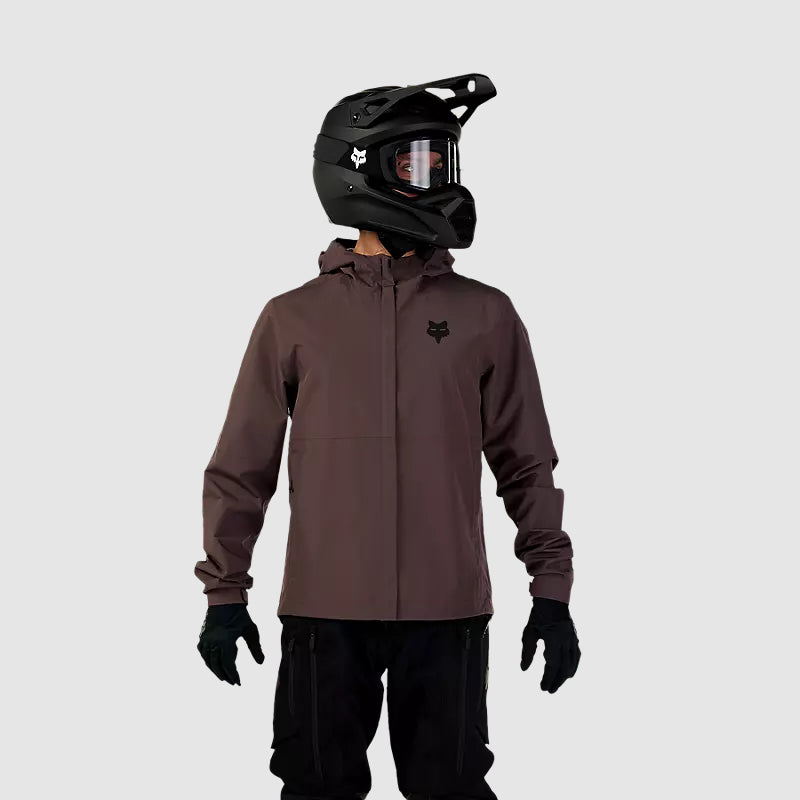 Chaqueta Moto Impermeable Offroad Morado Fox - Rideshop