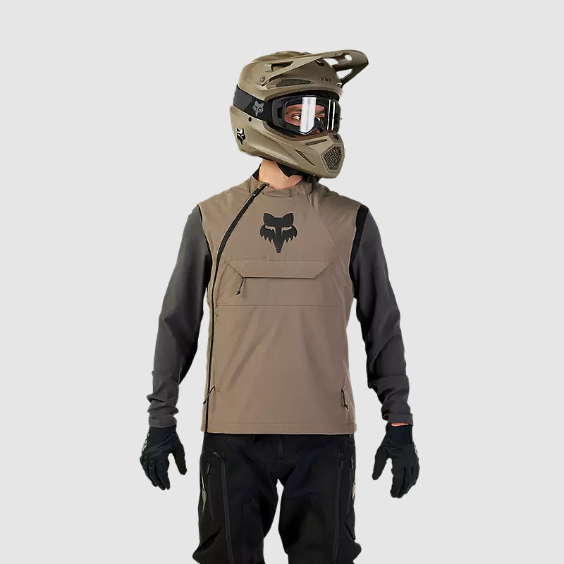 Chaqueta Moto Cortavientos Ranger Off Road Sin Mangas Cafe Fox - Rideshop