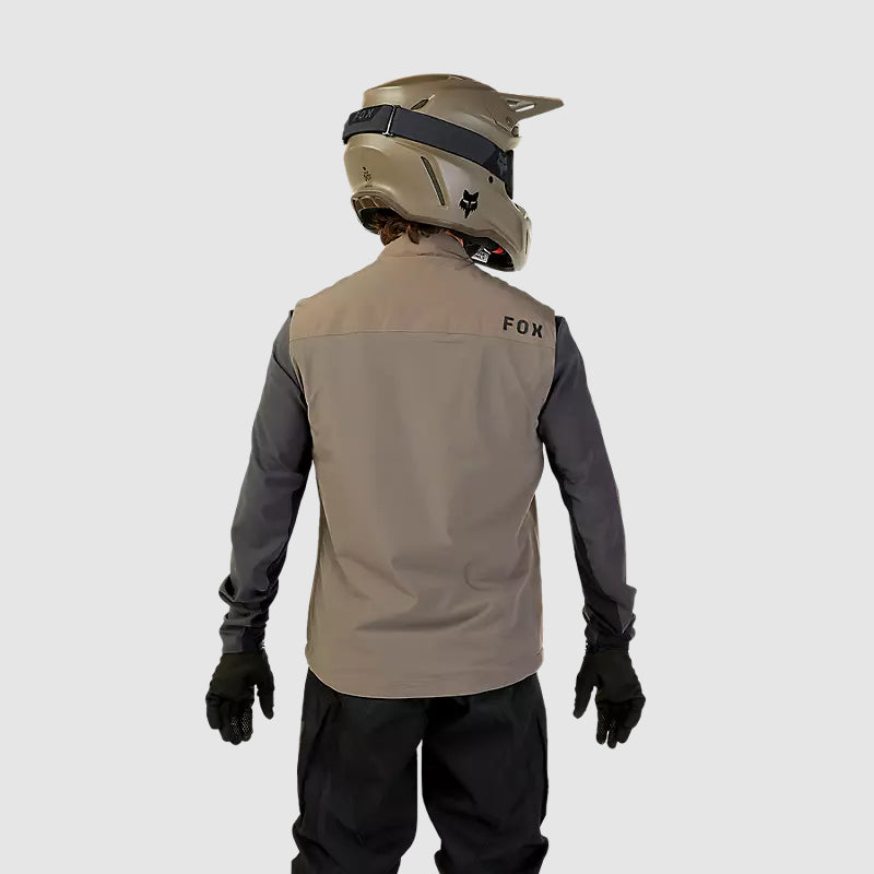 Chaqueta Moto Cortavientos Ranger Off Road Sin Mangas Cafe Fox - Rideshop