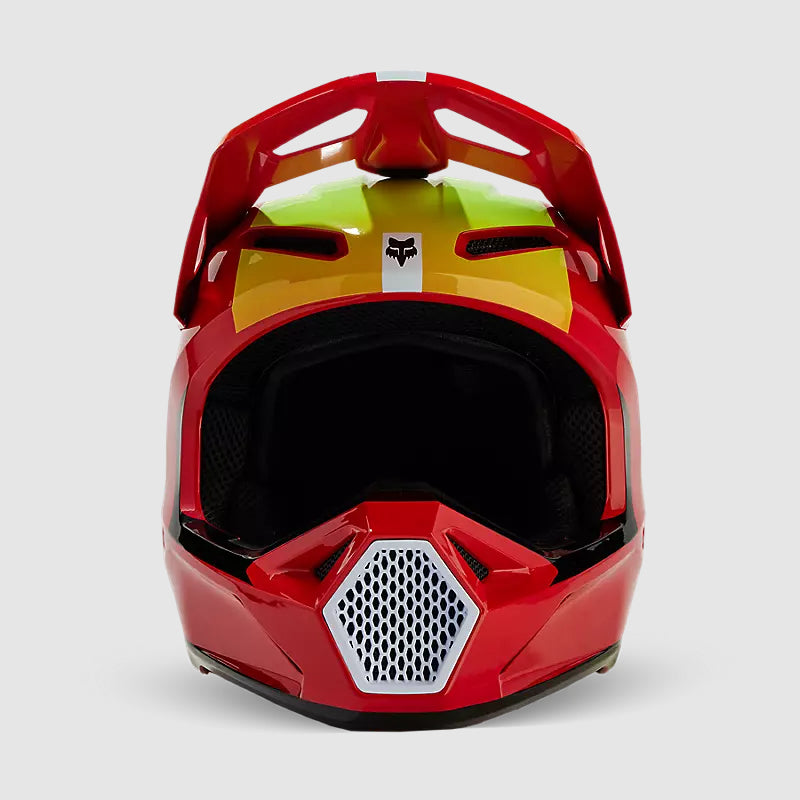 Casco Moto V1 Ballast Rojo Fox - Rideshop