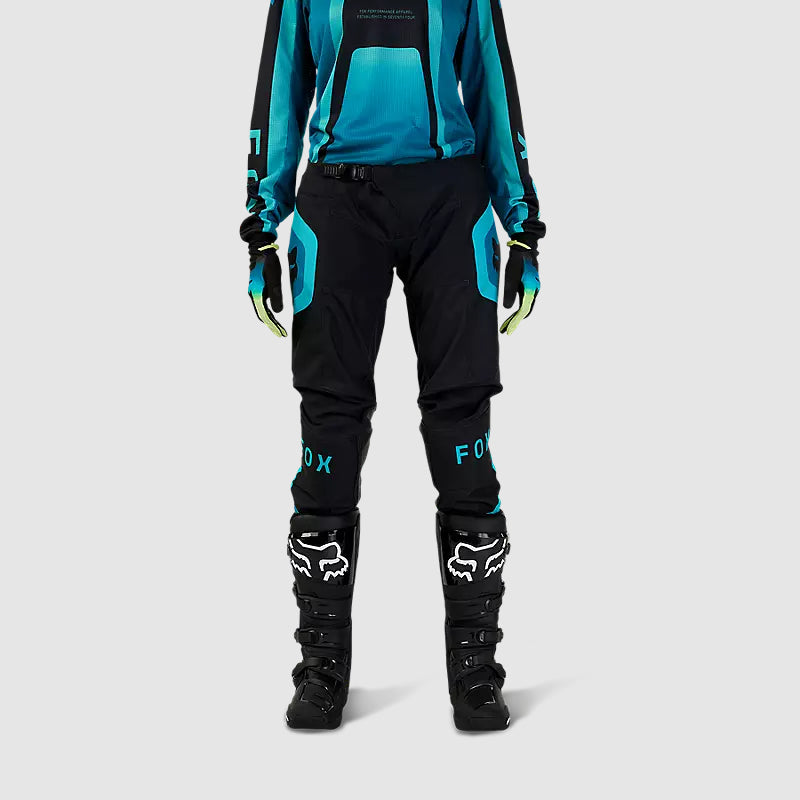 Pantalon Moto Mujer 180 Ballast Turquesa Fox - Rideshop