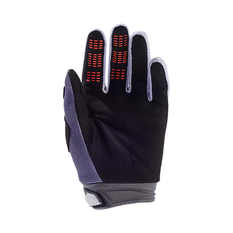 FOX Guantes Moto Niño 180 Ballast Gris/Rojo - Rideshop