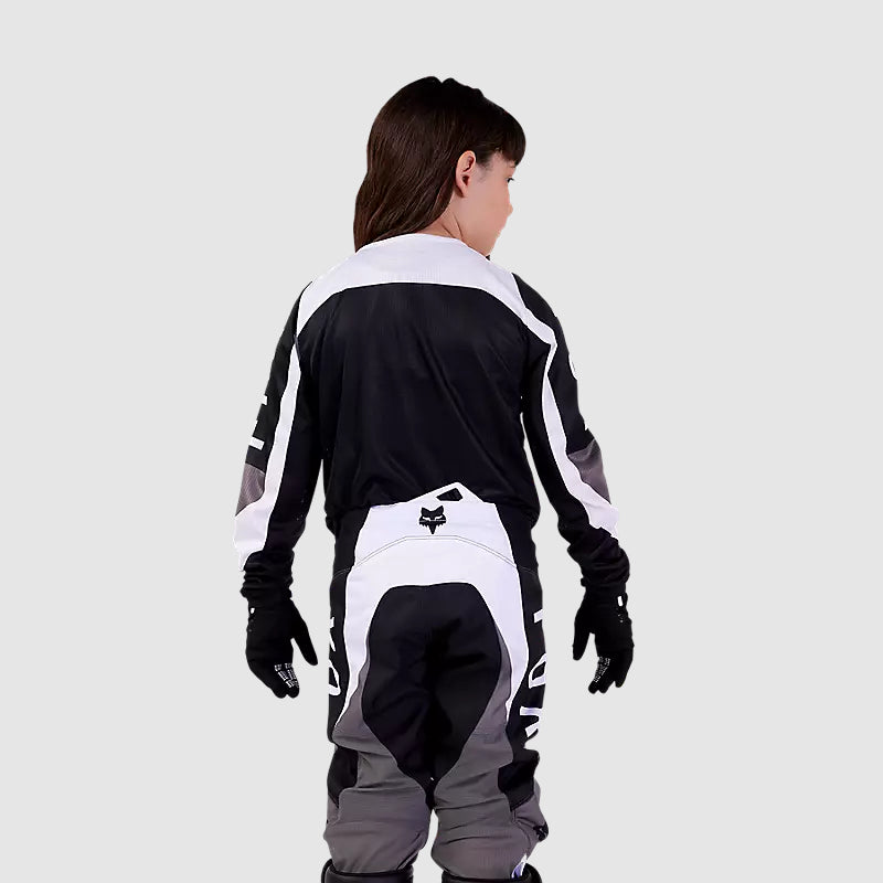 Pantalon Moto Niño 180 Nitro Negro/Gris Fox - Rideshop