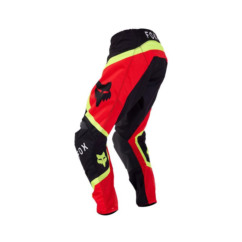 Pantalon Moto Niño 180 Ballast Rojo/Amarillo Fox - Rideshop