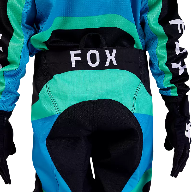 FOX Pantalon Moto Infantil 180 Ballast Negro/Azul - Rideshop