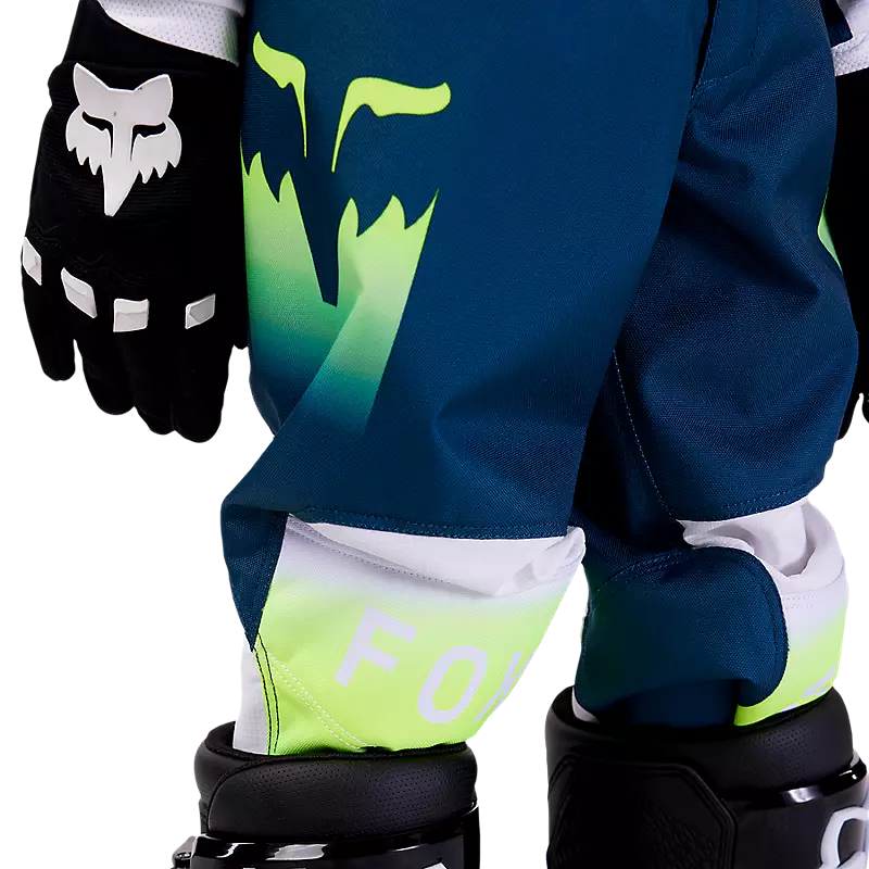 FOX Pantalon Moto Infantil 180 Flora Azul Petroleo - Rideshop