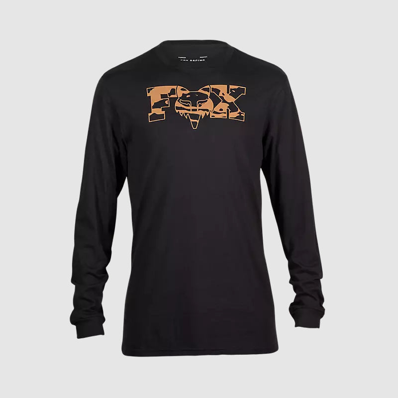 Polera Lifestyle Cienega Manga Larga Negro Fox - Rideshop