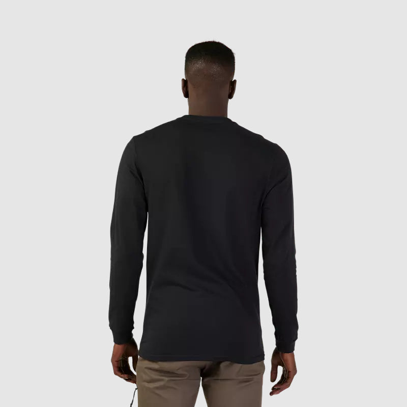 Polera Lifestyle Cienega Manga Larga Negro Fox - Rideshop