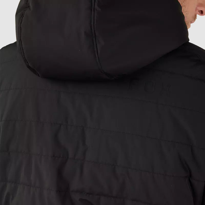 Chaqueta Lifestyle Anorak Howell Hooded Puffy Negro Fox - Rideshop