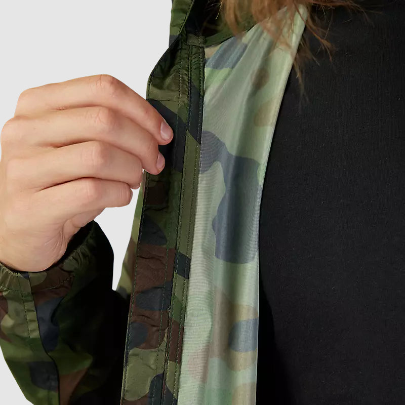 Chaqueta Lifestyle Cortavientos Fox Head Camo Verde Fox - Rideshop