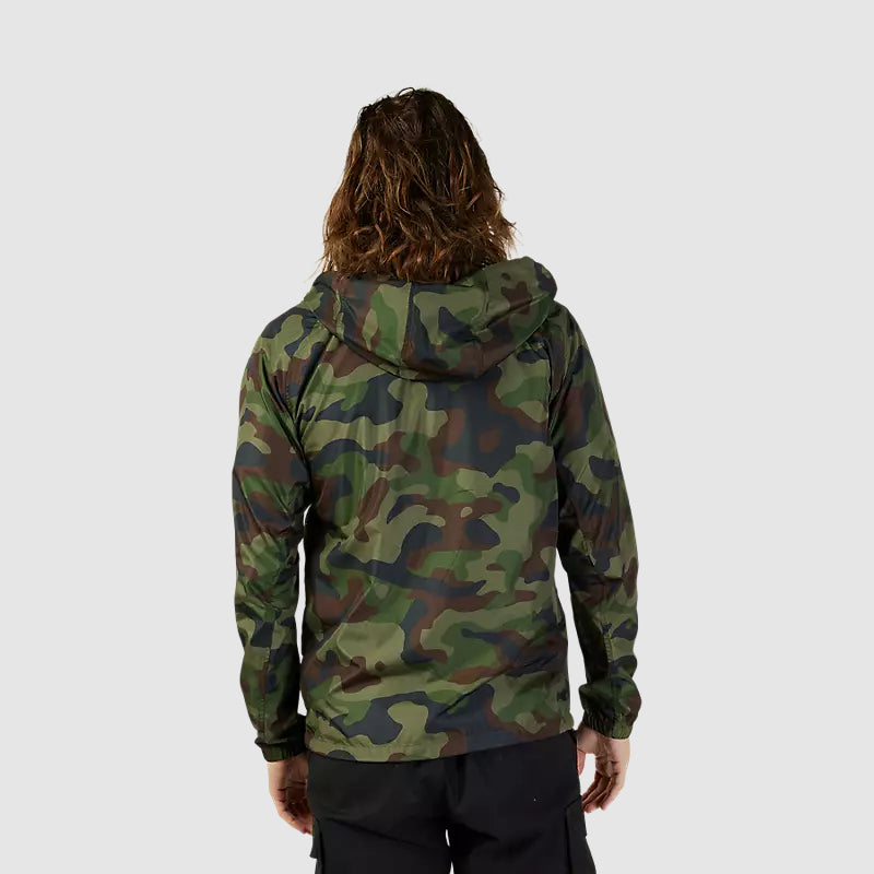 Chaqueta Lifestyle Cortavientos Fox Head Camo Verde Fox - Rideshop