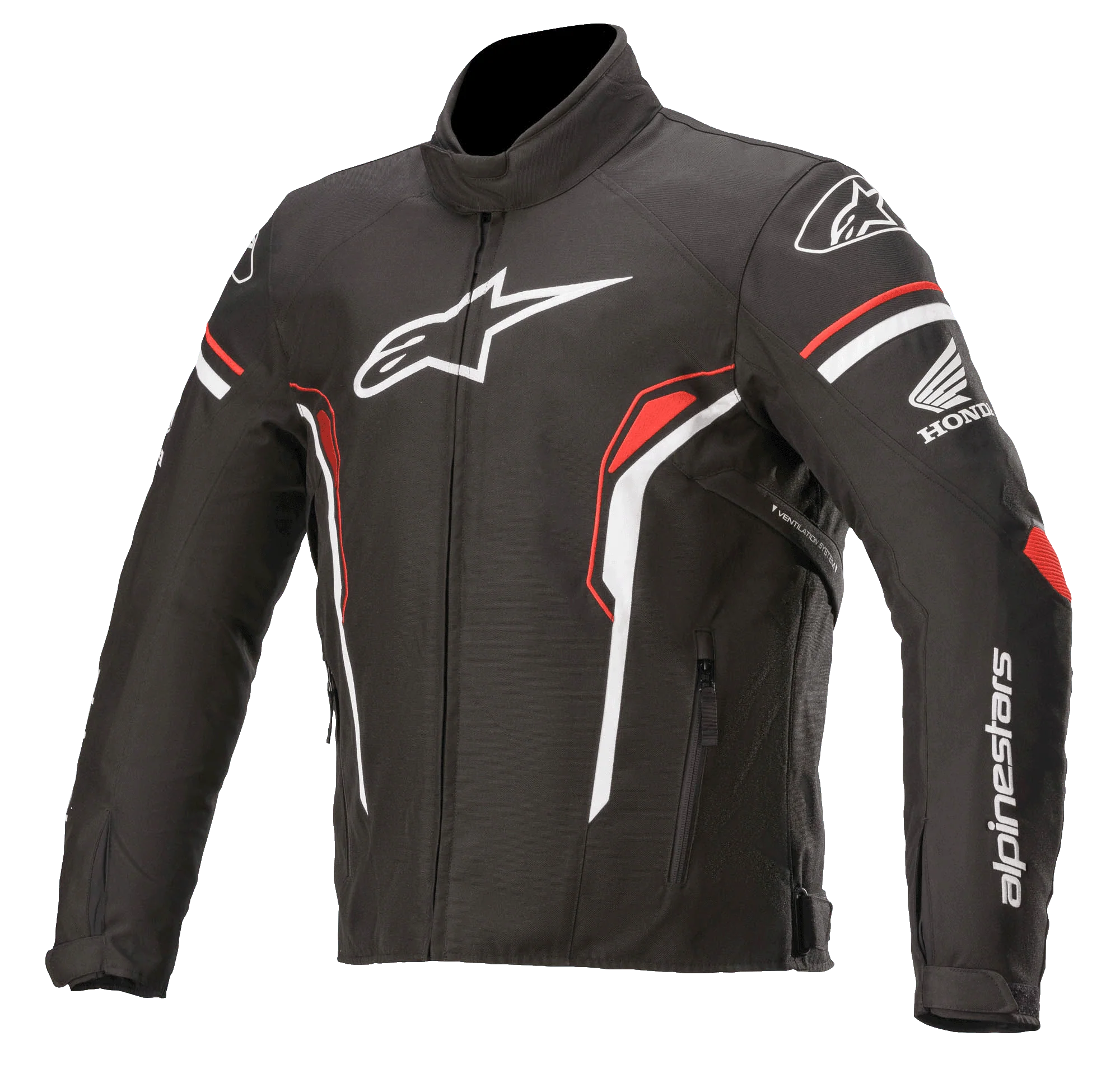 Chaqueta Moto Alpinestars Honda T-SP 1 Waterproof Negra