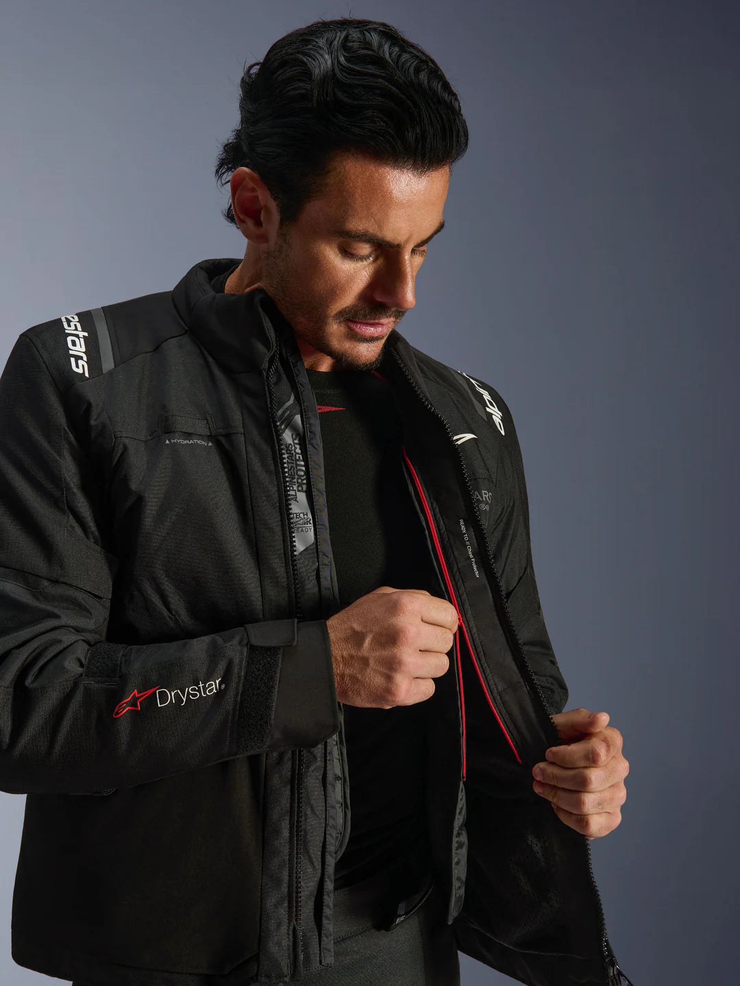 Chaqueta Moto Alpinestars Andes V4 Drystar Negro