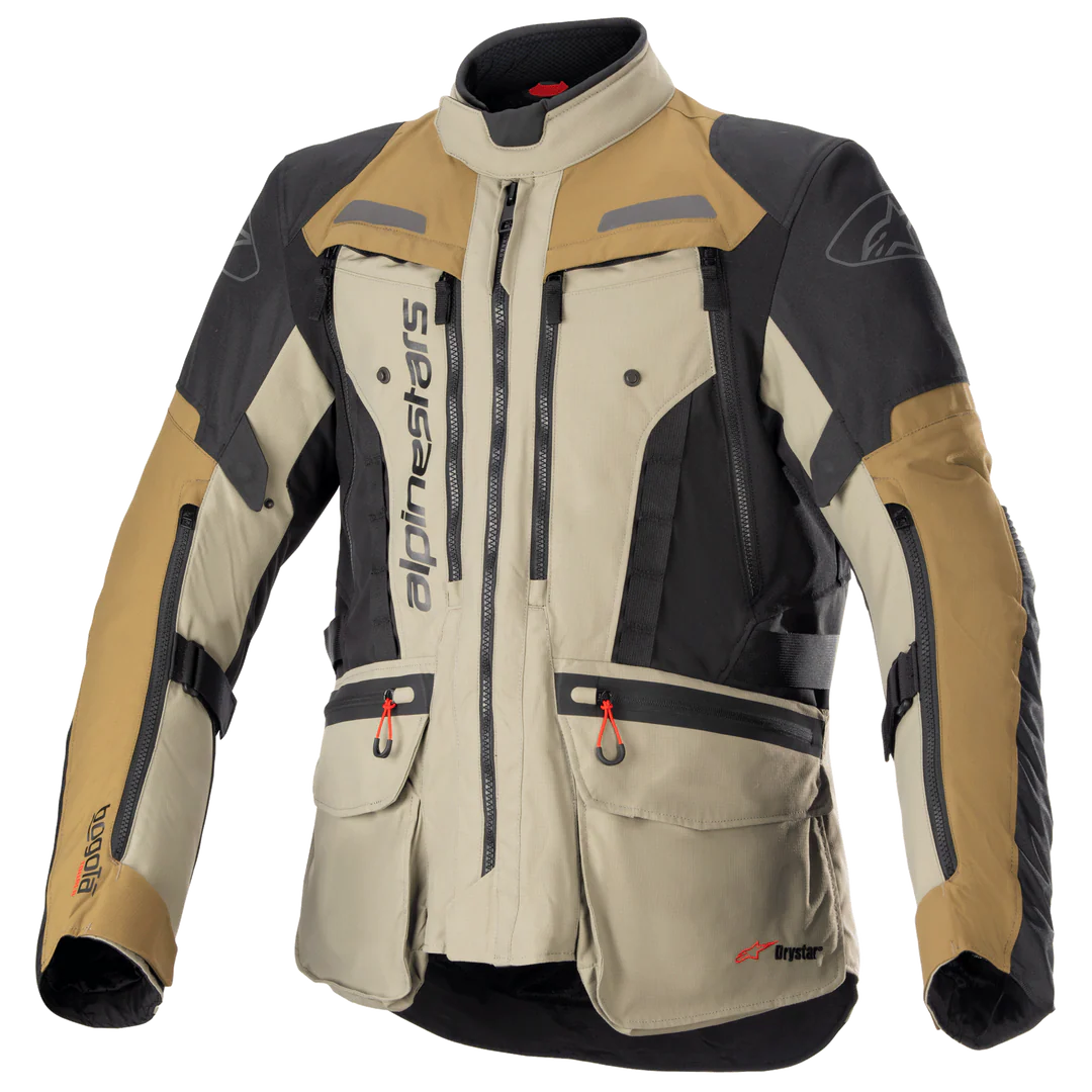 Chaqueta Moto Alpinestars Bogota Pro Drystar Vetiver Militar Oliva