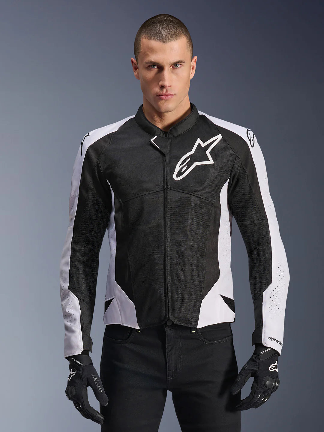 Chaqueta Alpinestars Viper Air V4 Negro Blanco