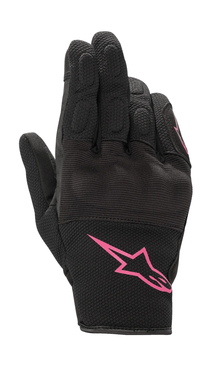Guantes Moto Mujer Alpinestars Stella S-MAX Drystar Negro Fucsia