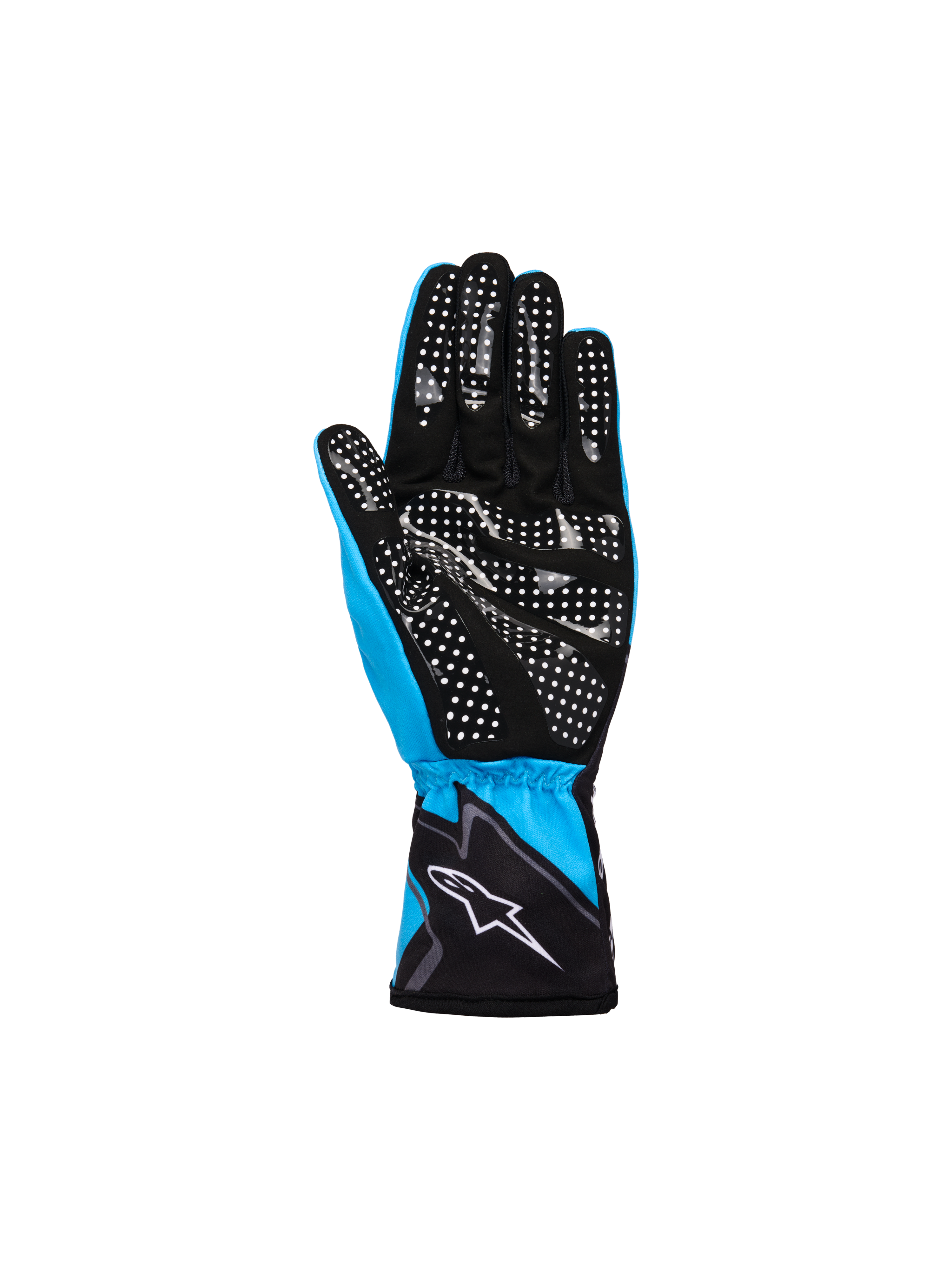 Guantes Karting Niño Alpinestars Race V2 Graphic 1 Celeste/Negro