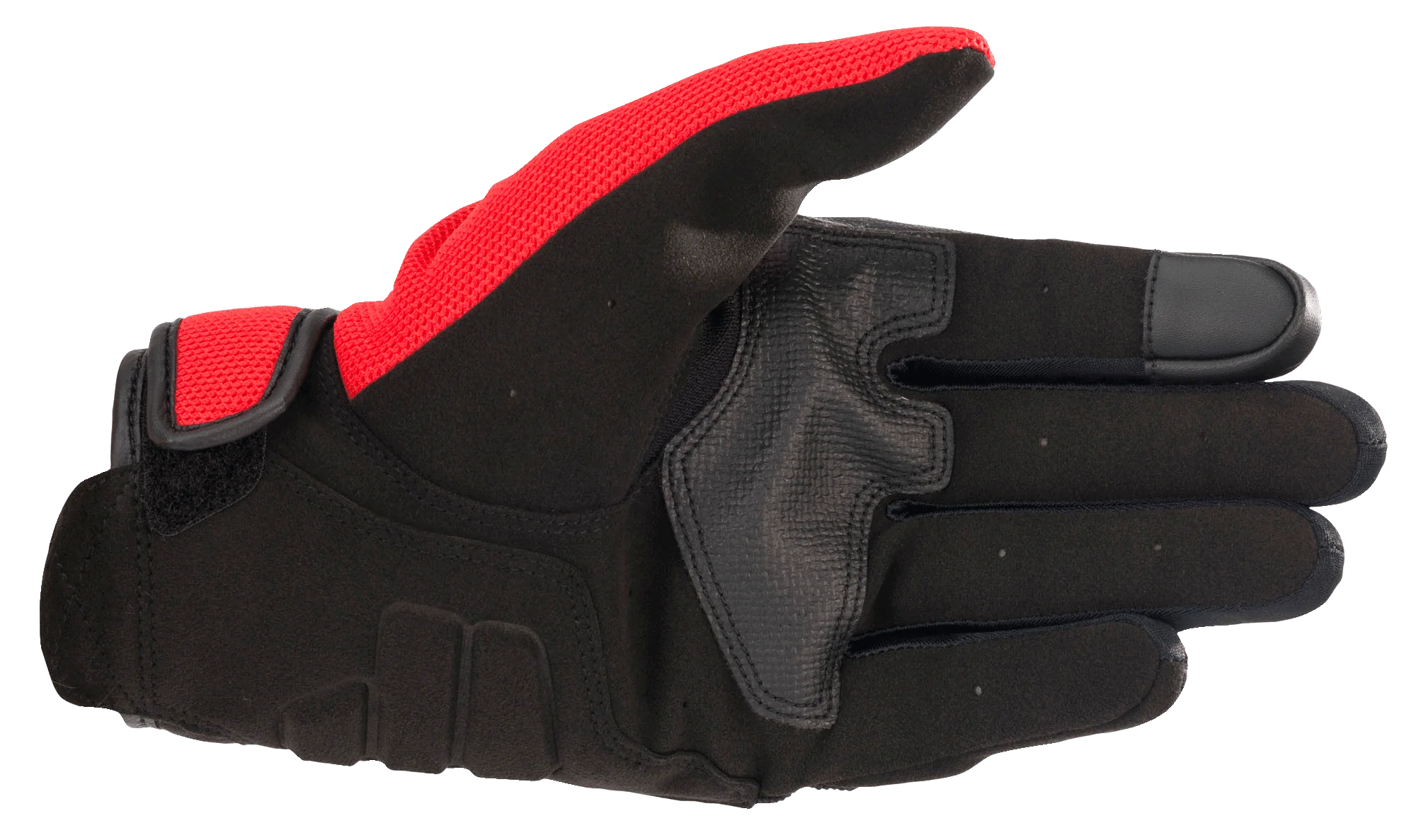 Guantes Moto Alpinestars Honda Copper Negro/Rojo