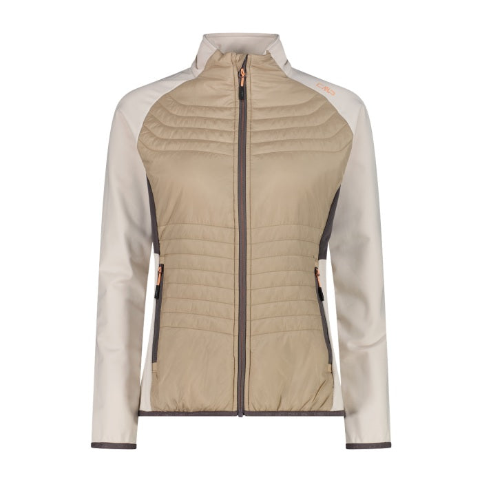 Chaqueta Mujer Ulimitech Hybrid Strech Campagnolo Vaniglia
