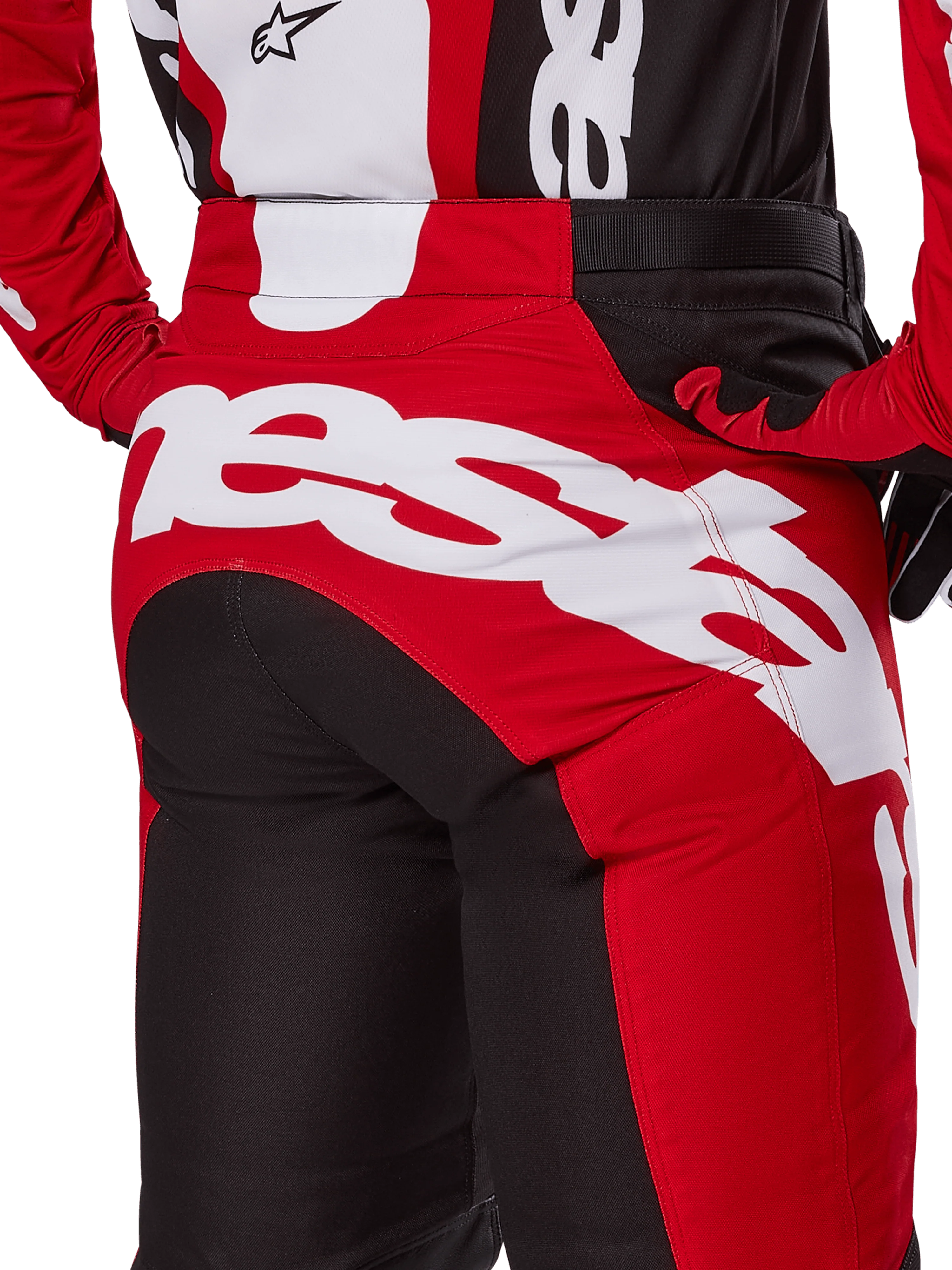 Pantalon Alpinestars Racer Veil Negro/Rojo