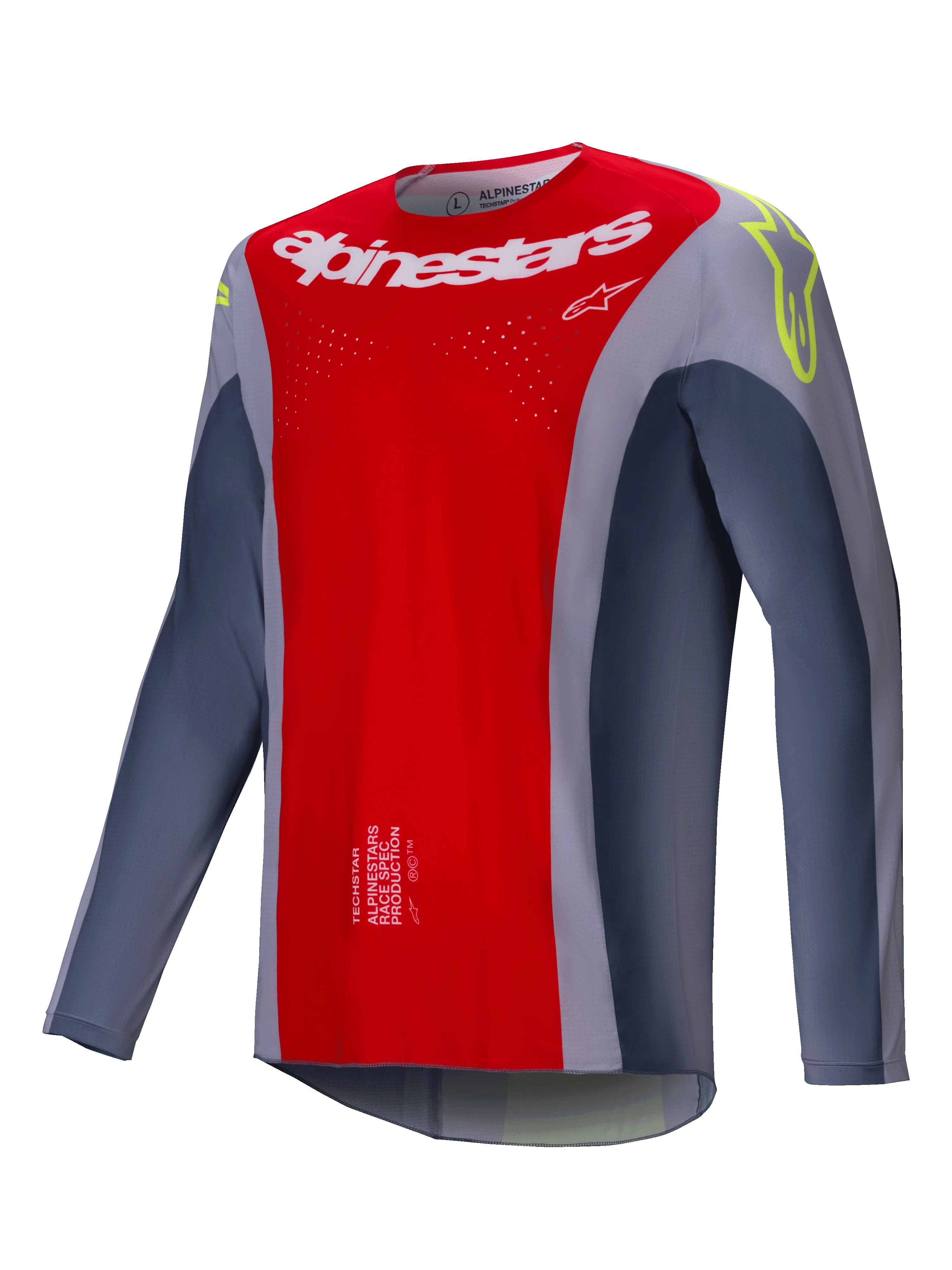 Jersey Alpinestars Techstar Melt Rojo/Gris