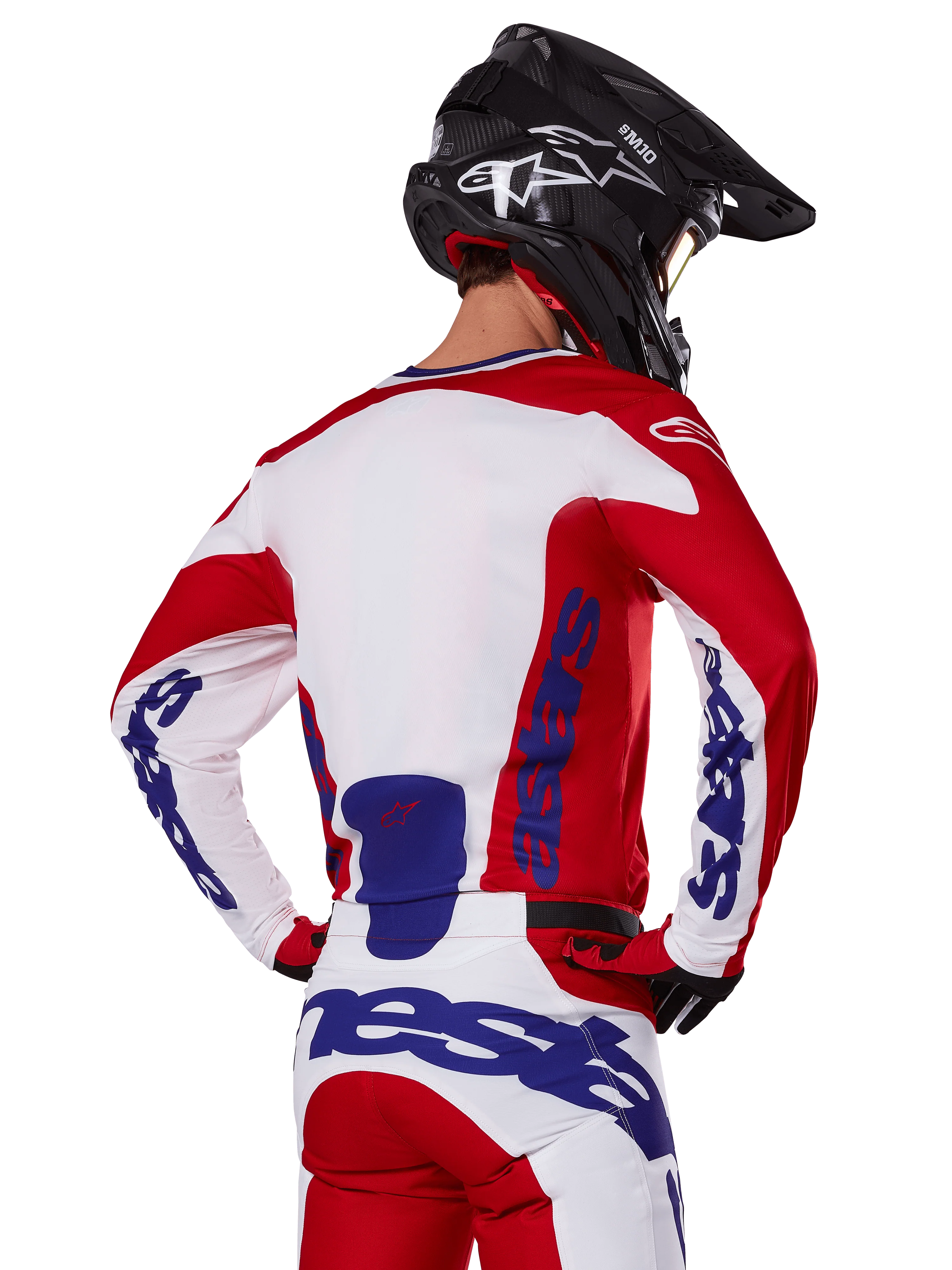 Jersey Alpinestars Racer Veil Rojo/Blanco