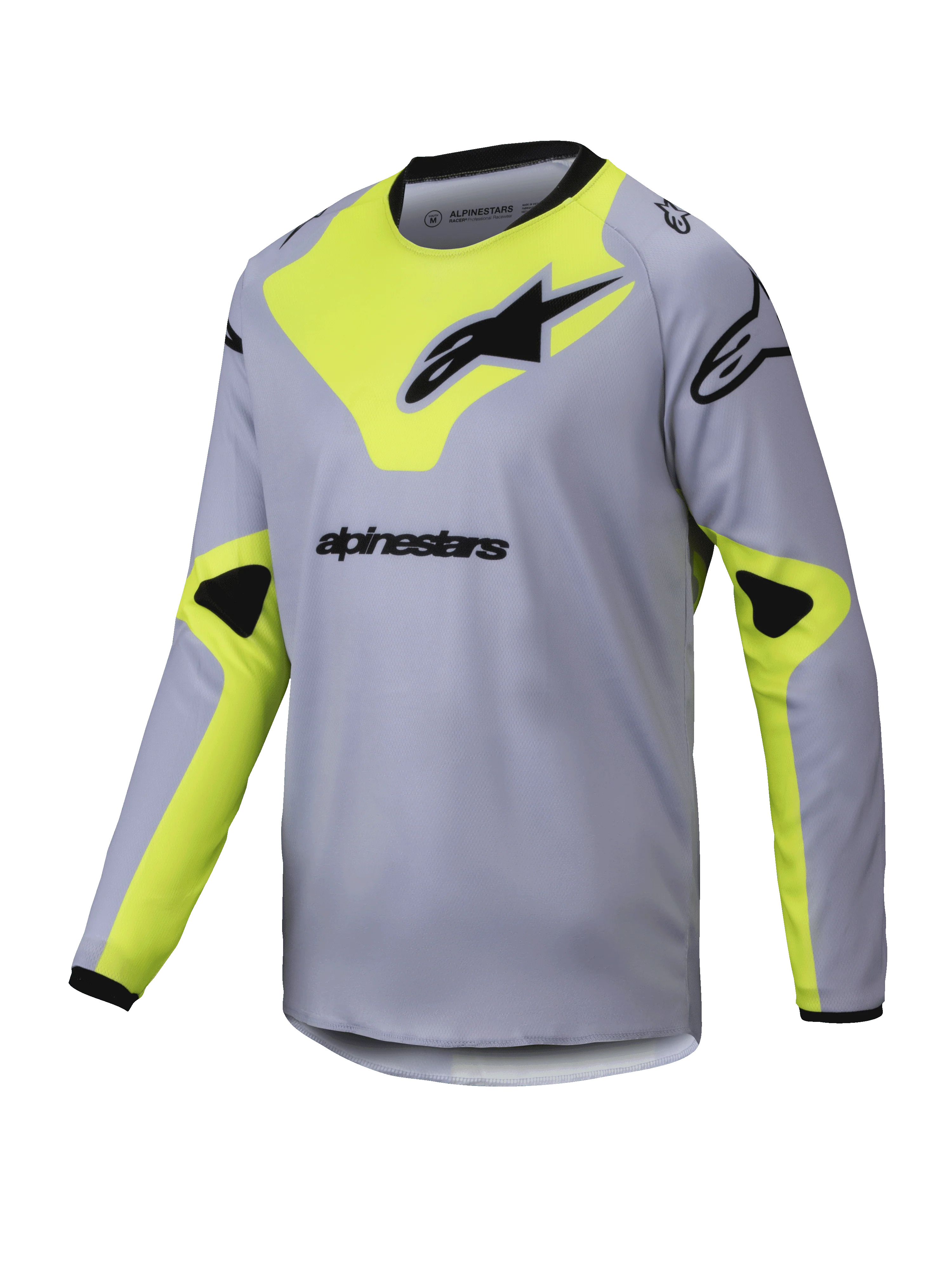 Jersey Alpinestars Youth Racer Veil Gris/Amarillo