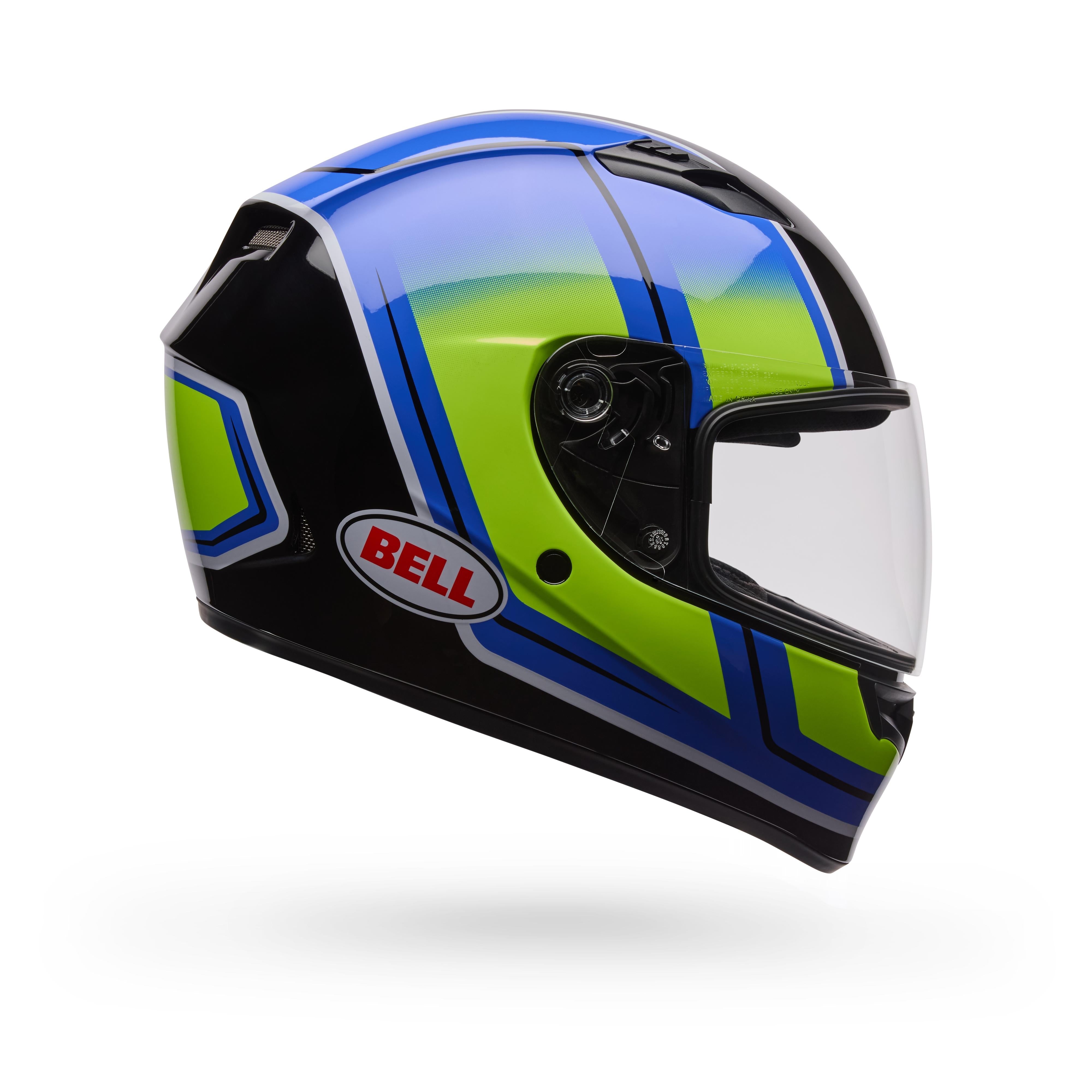 Casco Moto Calle Qualifier Grid Azul Bell