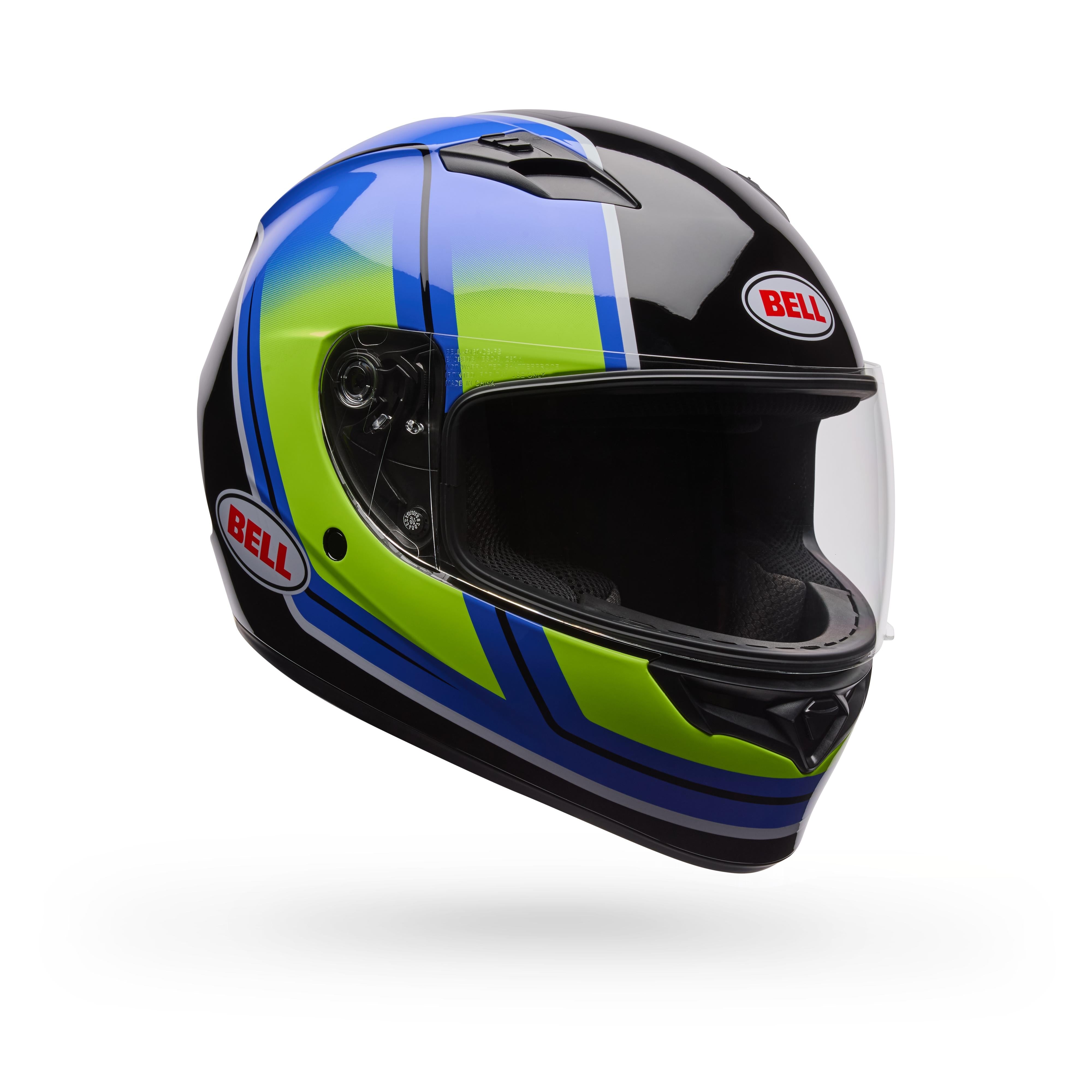 Casco Moto Calle Qualifier Grid Azul Bell