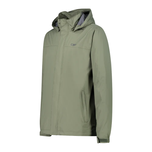 Chaqueta Hombre Impermeable Snaps Hood Campagnolo Torba