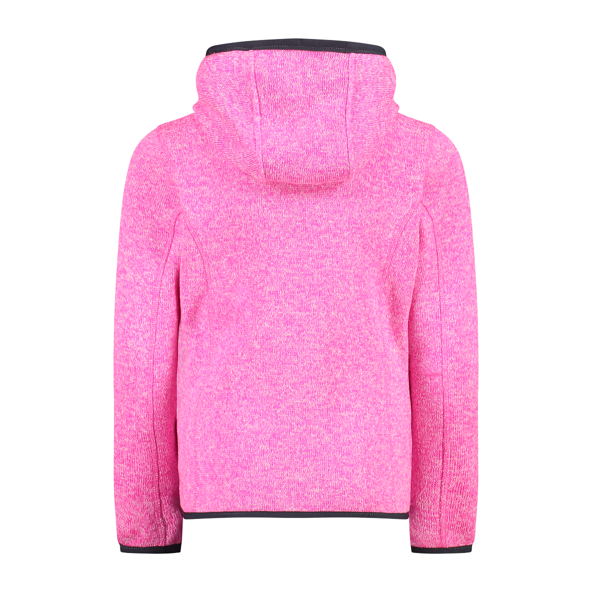 Polar Niña Mélange Knit-Tech Hooded Heavy