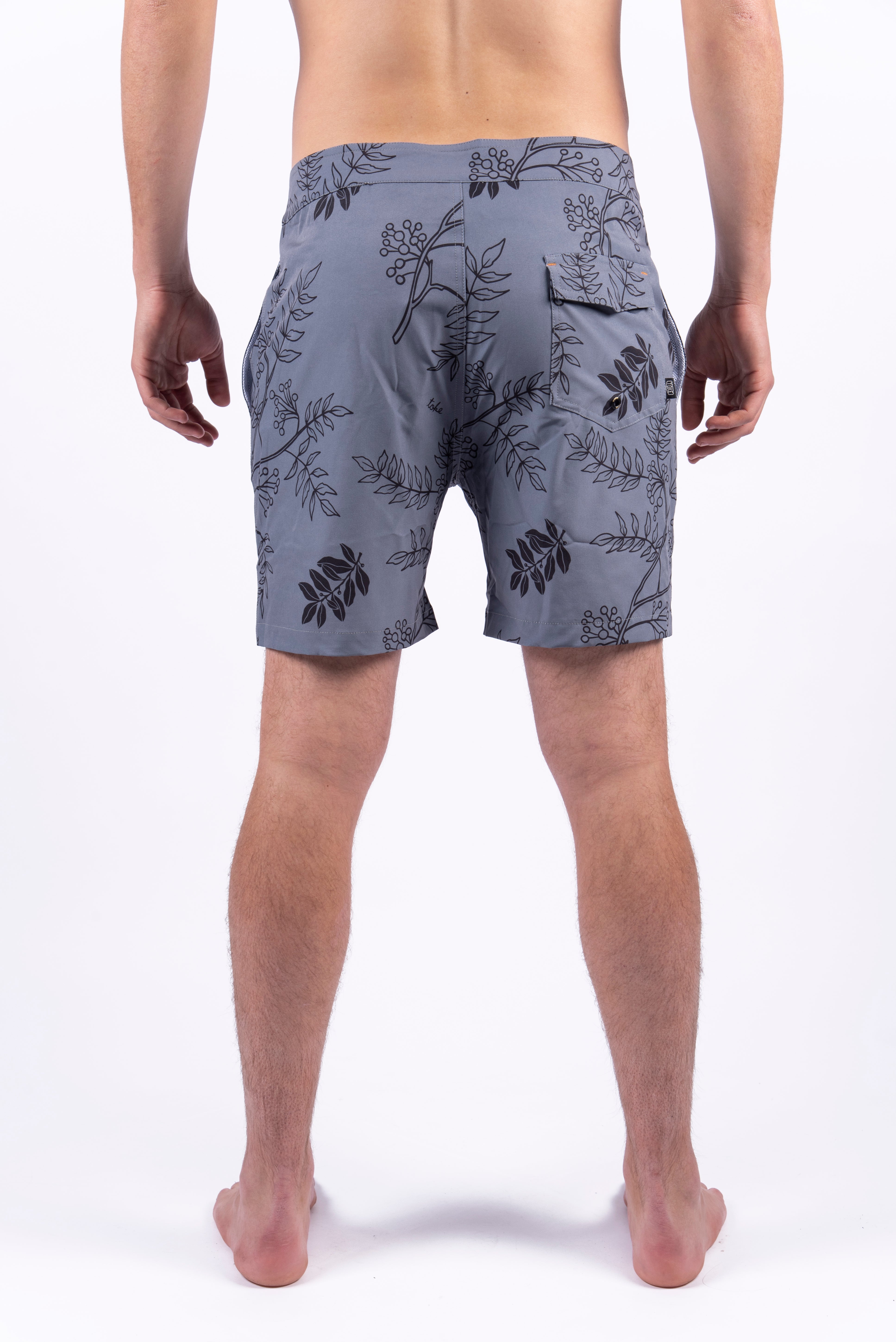 Traje De Baño Flores Hombre Toke