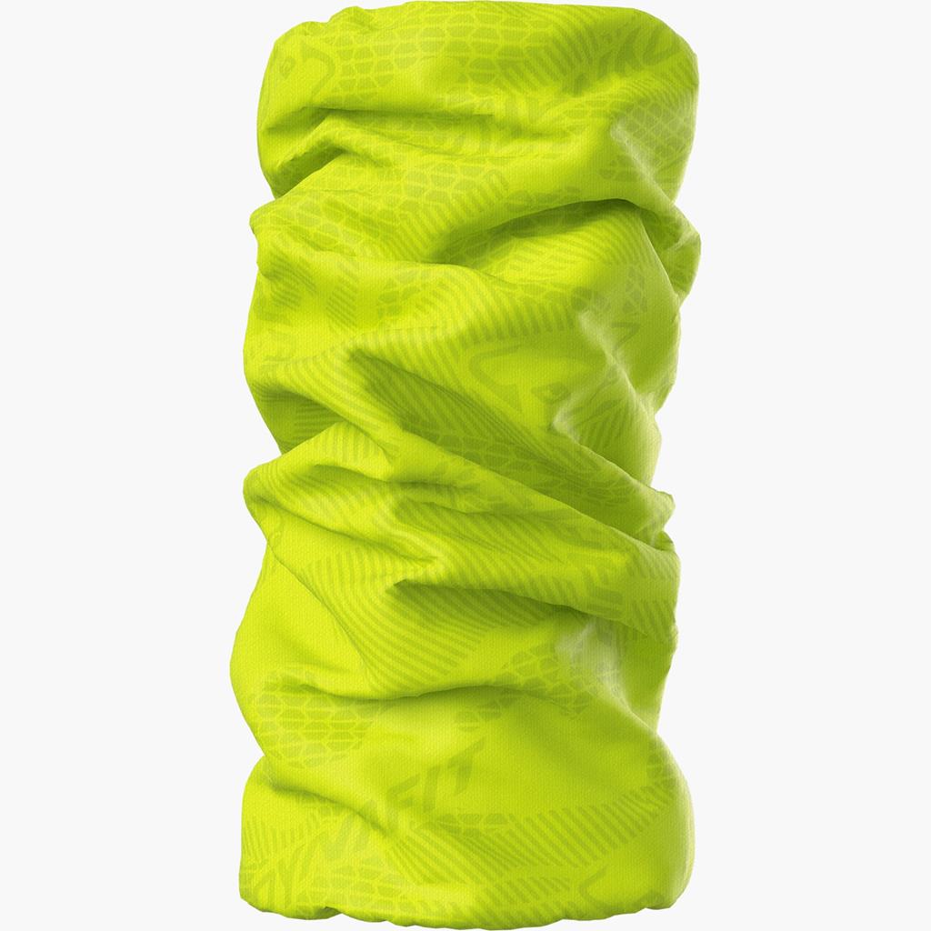 Bandana Dynafit Logo Neck Gaiter Neon Yellow