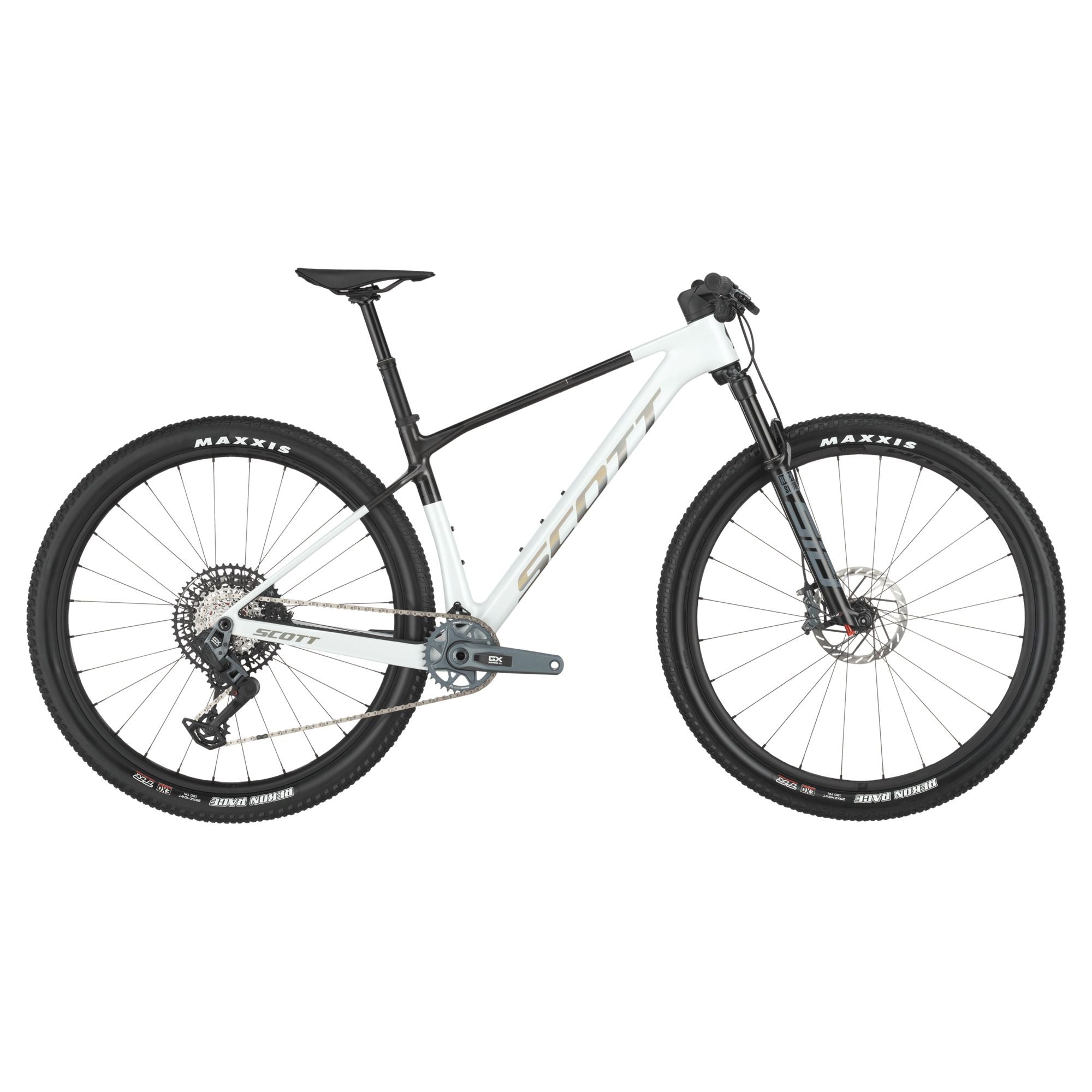 Bicicleta Scott Scale RC Team Issue Cumulus White Carbon Black