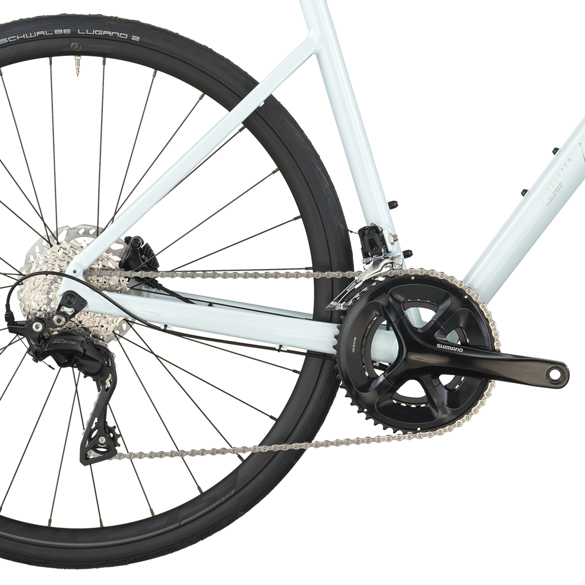 Bicicleta Ruta Scott Speedster 10 Cumulus White