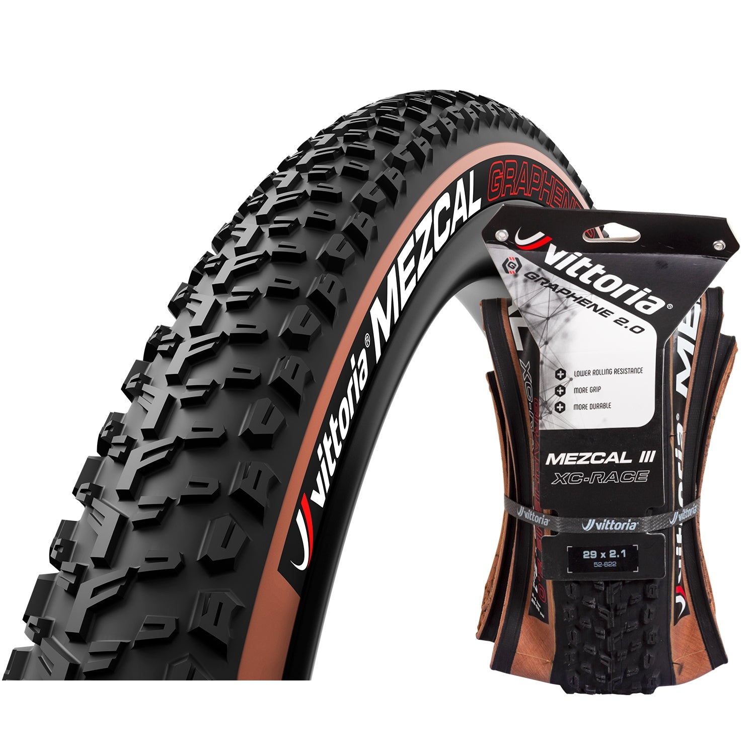 美品Vittoria Mezcal 29×2.1チューブレスタイヤ 2本セット Neumatico Tubular Vittoria Mezcal 29x2.1