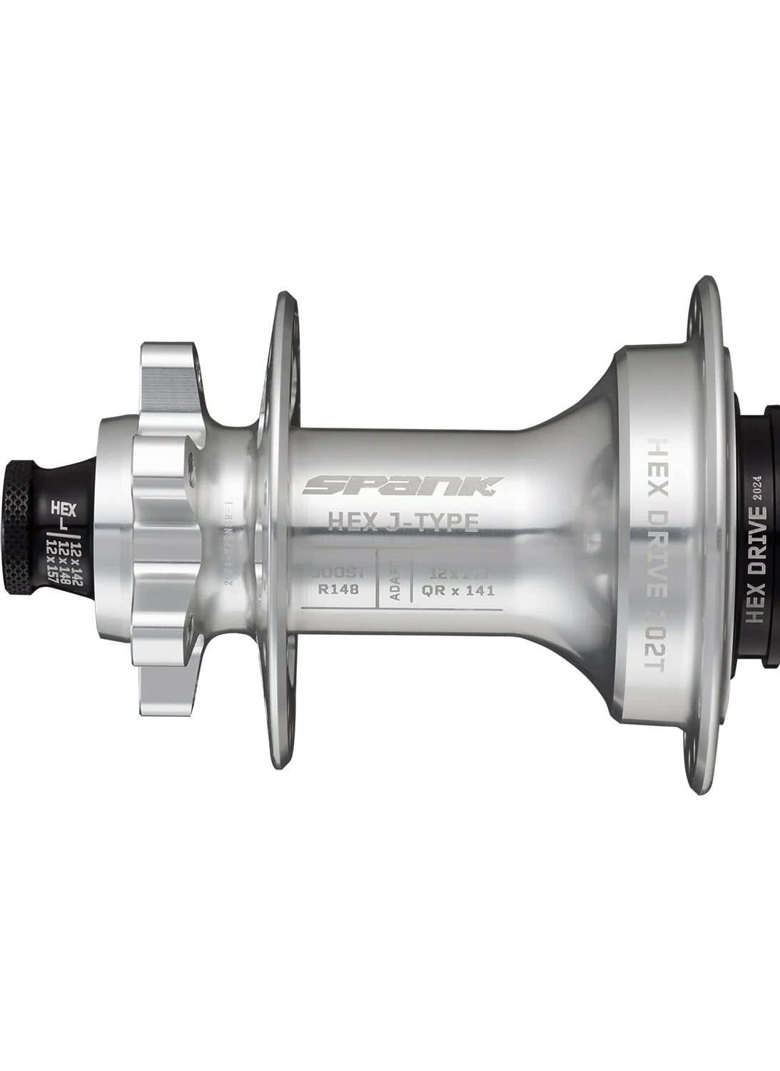 Maza Spank HEX J-TYPE Boost R148 HG Raw Metal (Sin Caja)