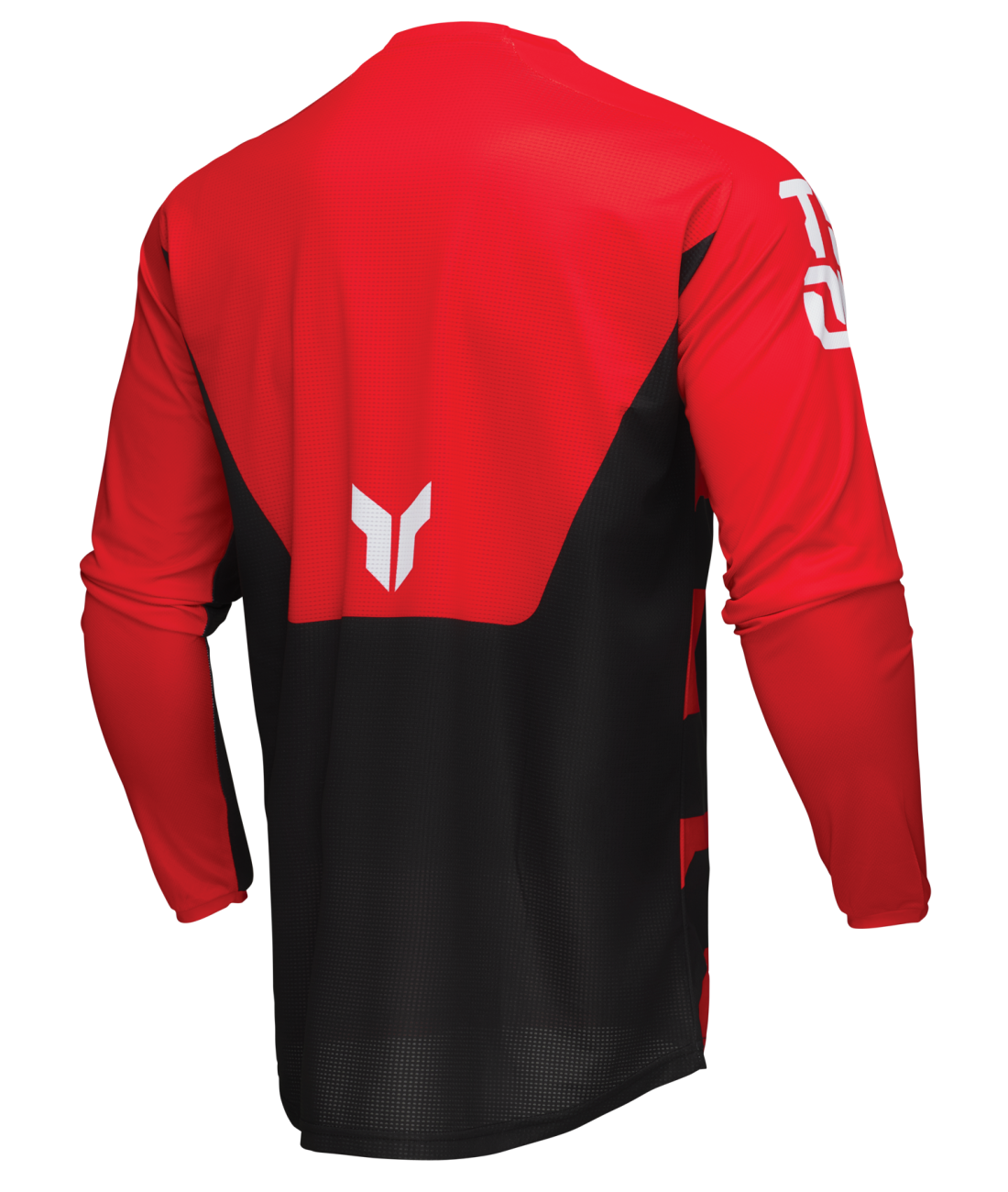 Polera Moto Thor Launchmode Forge Rojo