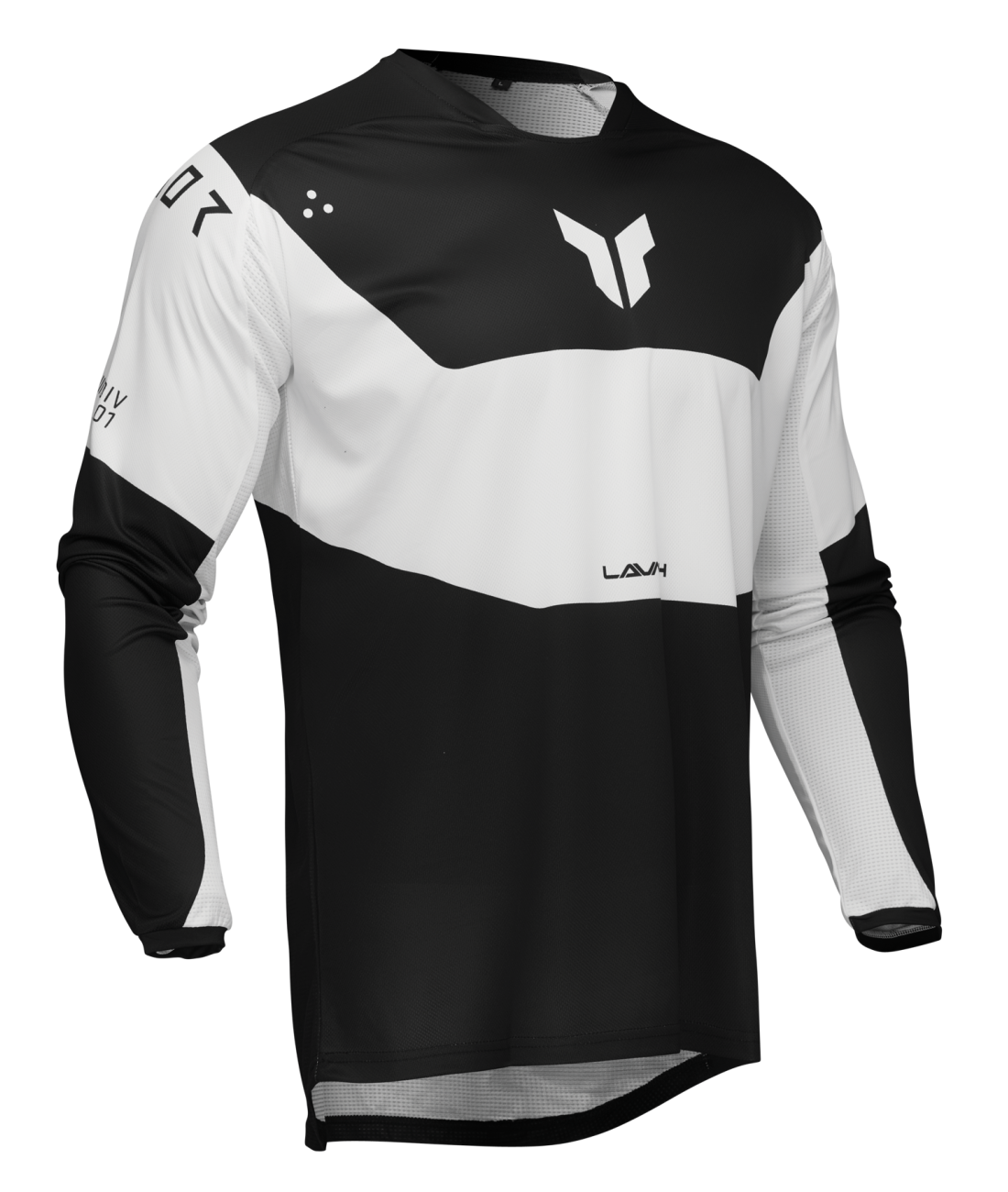 Polera Moto Thor Launchmode Storm Negro
