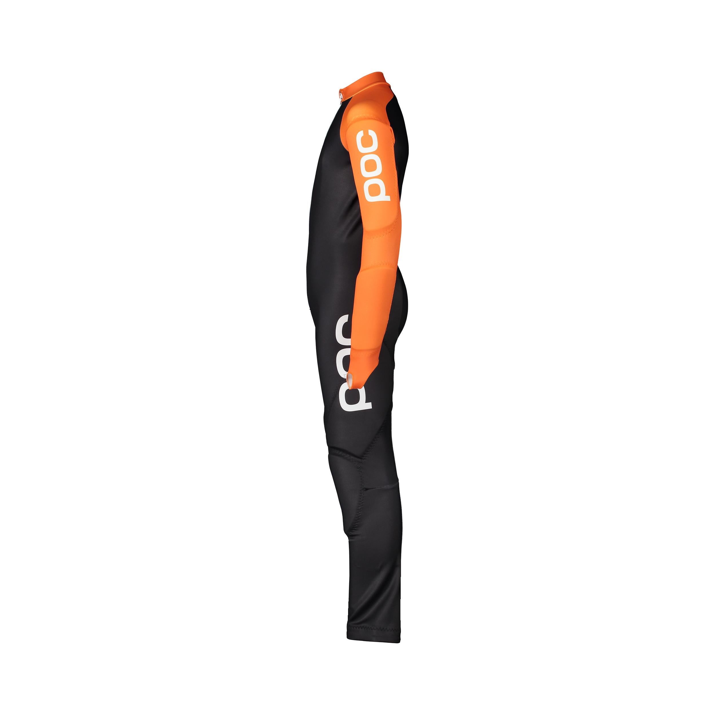 Traje de Descenso de Skin GS Junior Negro/Naranjo - Rideshop