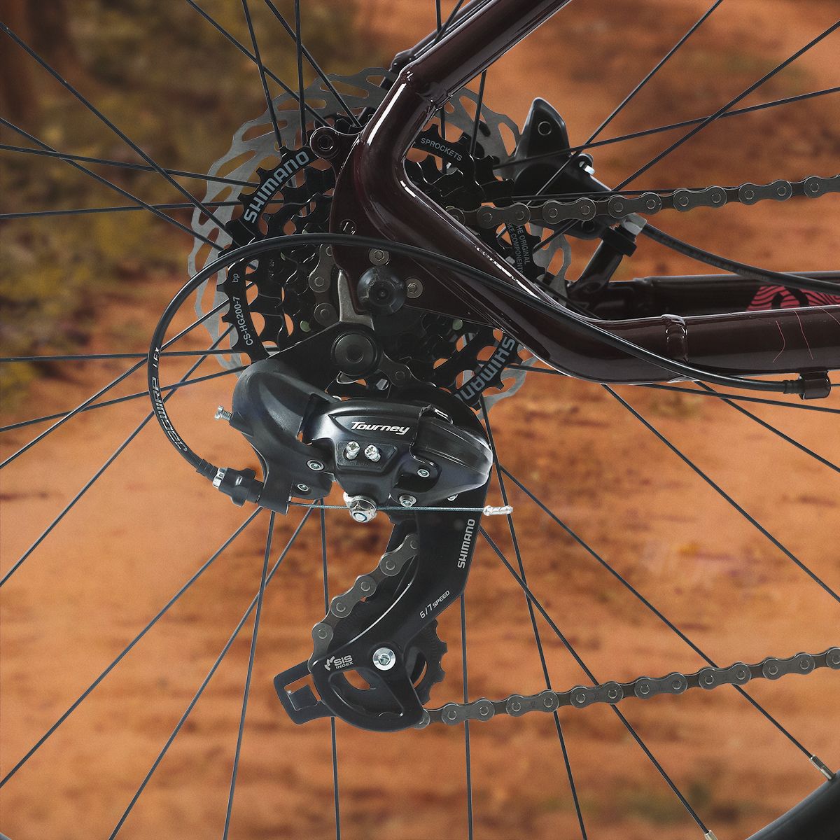 Oxford Bicicleta Aro 29 Aura 5 Burdeo - Rideshop