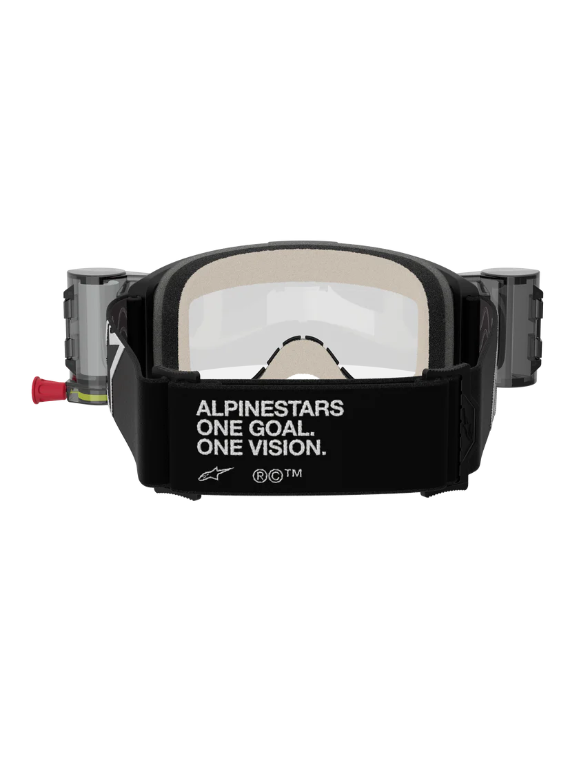 Antiparras Moto Espejada Alpinestar Vision 5 Corp Roll Off Negro Talla Única