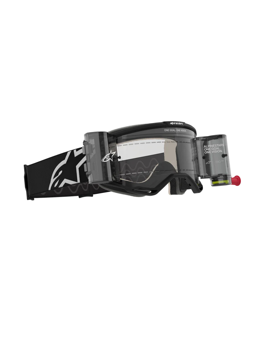Antiparras Moto Espejada Alpinestar Vision 5 Corp Roll Off Negro Talla Única