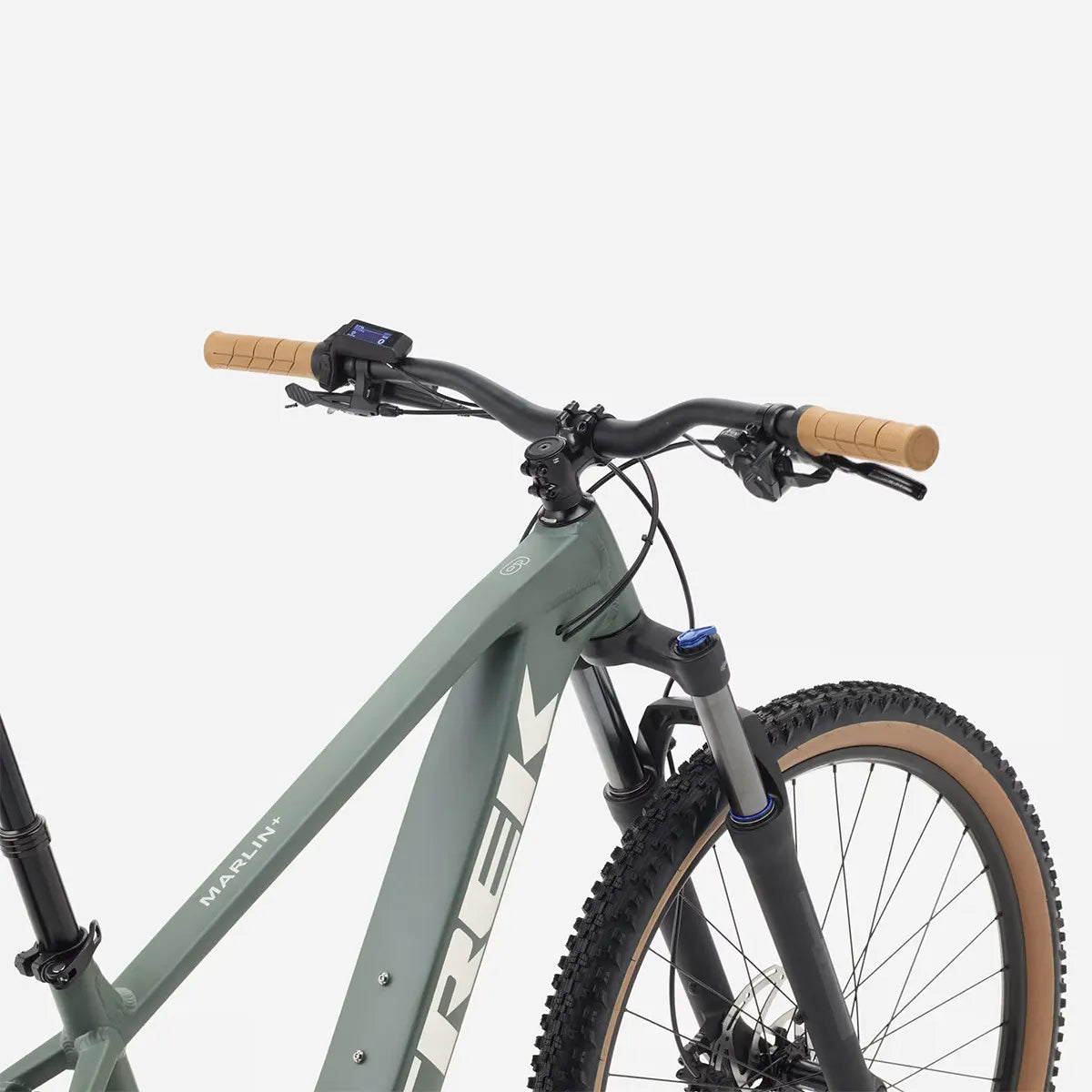 Bicicleta Eléctrica MTB Trek Marlin+ 6 Verde