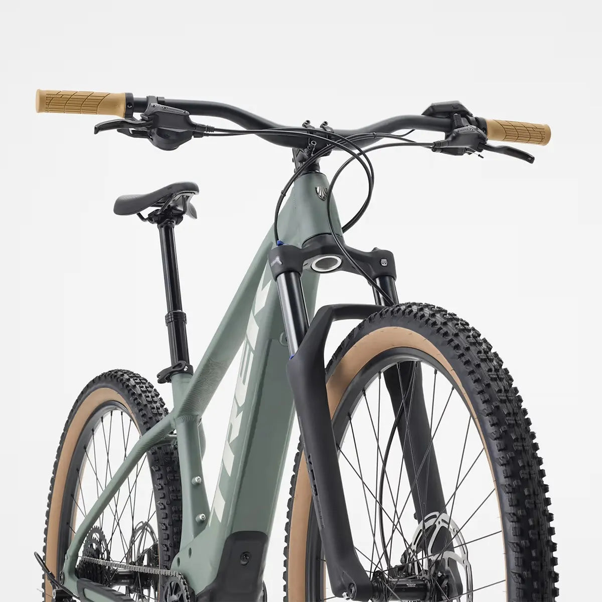 Bicicleta Eléctrica MTB Trek Marlin+ 6 Verde
