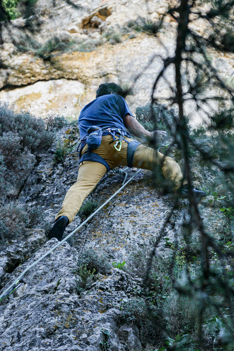 Pantalón Escalada Trekking Jeanstrack Turia ECO Aliso Hombre