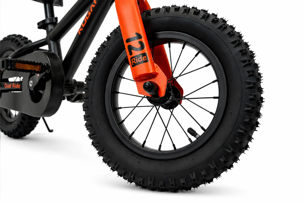 Bicicleta Niño Kugan Dual Ride 12 Black Orange