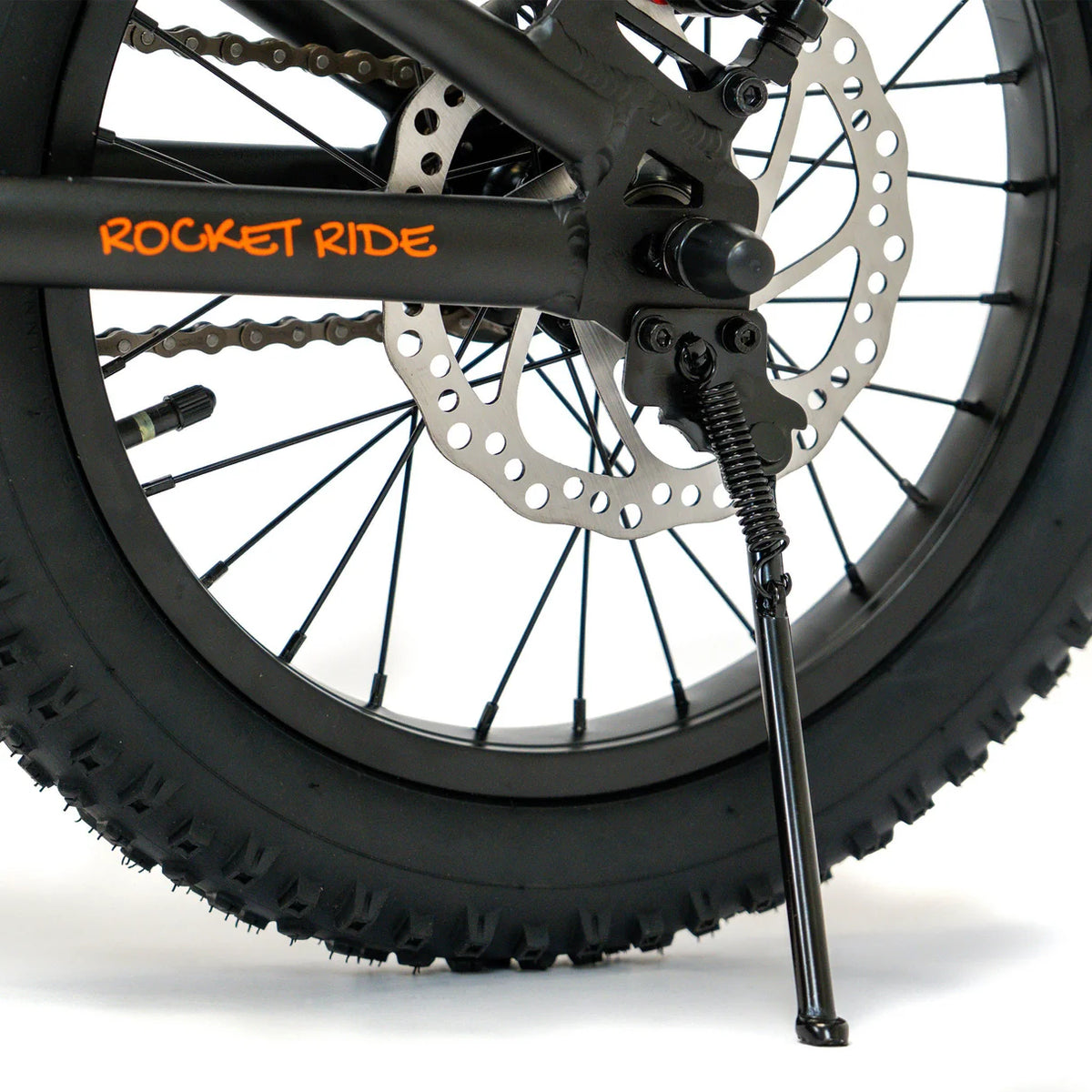 Bicicleta Niño Kugan Rocket Ride 16 Black Orange